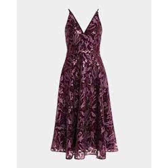 Dress the Population Dresses & Skirts - DRESS the POPULATION Elisa Lace Midi Dress PARTY COCKTAIL Size Small S